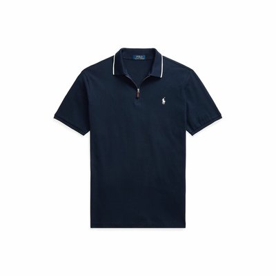 Pikee-Poloshirt mit Reissverschluss, Regular-Fit POLO RALPH LAUREN