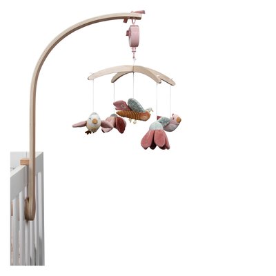 Mobile musical flowers and butterflies LITTLE DUTCH