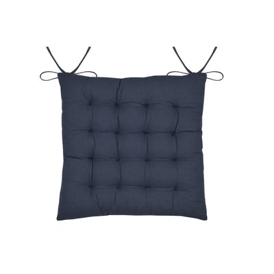 Assise de chaise matelassée en gaze de coton Pop color EDEN