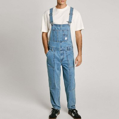 Salopette Longue Coupe Large En Denim PEPE JEANS