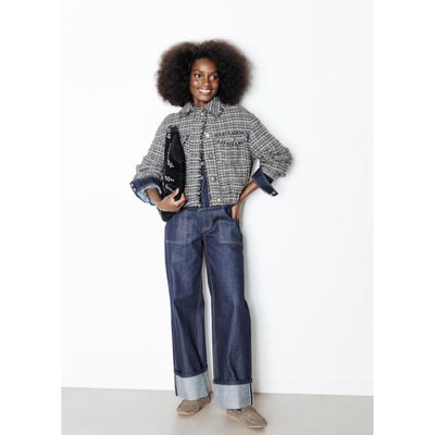 Blouson tweedé irisé PROMOD