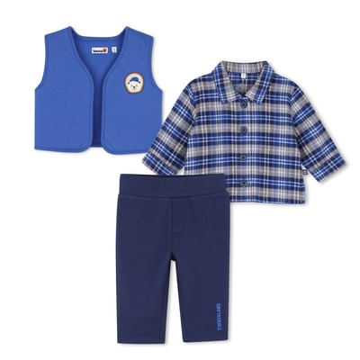 Ensemble cardigan, chemise et pantalon TIMBERLAND