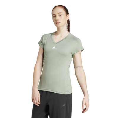 T-shirt col V AEROREADY Train Essentials Logo adidas Performance