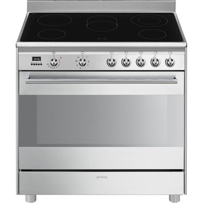 Piano de cuisson vitrocéramique SCD91CMX9 Vitro SMEG