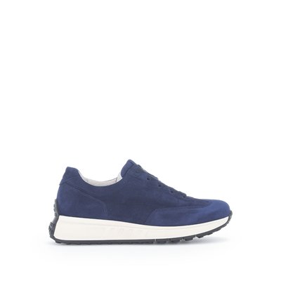 Sneakers en suède à talon plat GABOR
