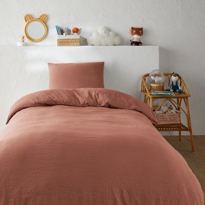 Parure de lit enfant, microfibre lavée recyclée LA REDOUTE INTERIEURS
