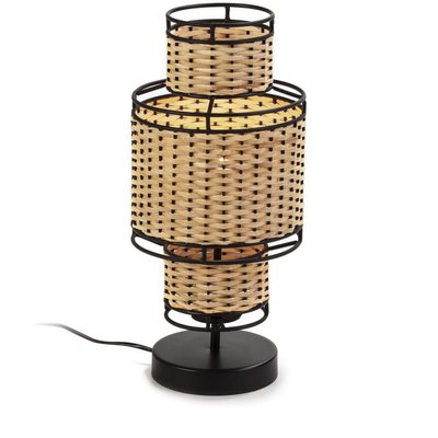 Lampe en rotin, style bohème, Muel RECOLLECTION