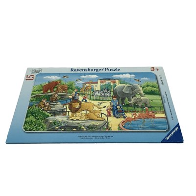 Puzzle 15 pièces - Excursion au zoo - Bon état RAVENSBURGER