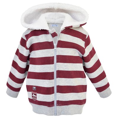 Cardigan raye garcon les grans de sucre d'orge SUCRE D'ORGE
