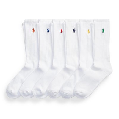 Lot de 6 paires de chaussettes POLO RALPH LAUREN