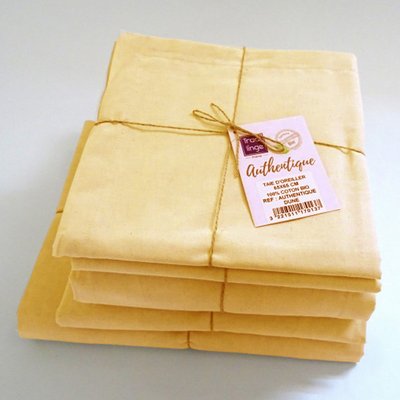Drap plat en 100% coton biologique TRADILINGE