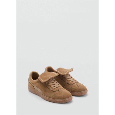 Tennis combinées cuir daim MANGO TEEN