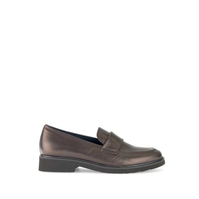Mocassins en cuir à talon décroché GABOR
