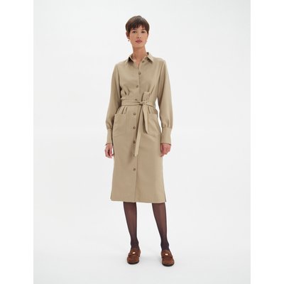 Robe Rosabella beige INES DE LA FRESSANGE PARIS