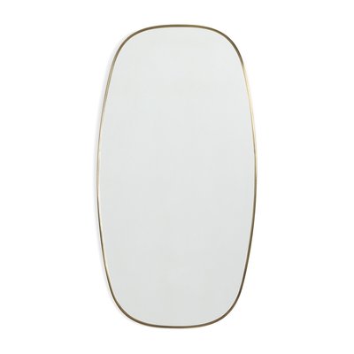 Miroir cadre laiton vieilli H100cm, Caligone AM.PM