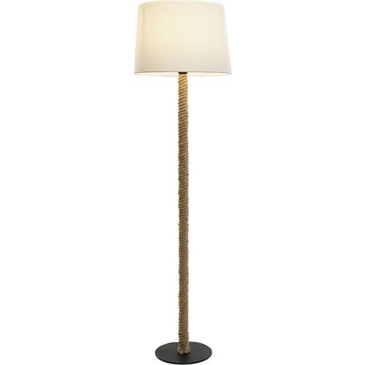 Lampe de sol en métal et corde style méditerranéen naturel RECOLLECTION
