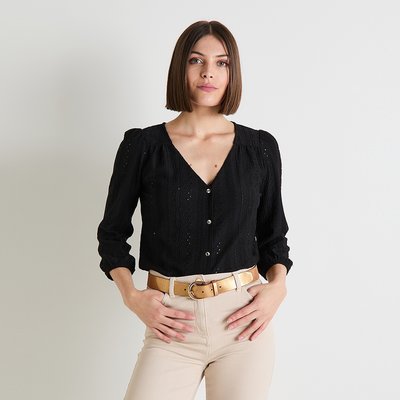 T-shirt col V GRAIN DE MALICE