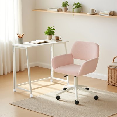 Ensemble de bureau pliable avec chaise de bureau, ASCOLIWHEELS+ROSS MEUBLES COSY