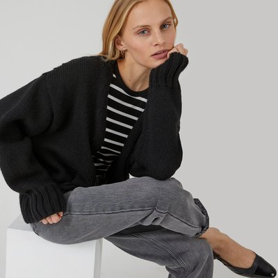 Кардиган из плотного трикотажа LA REDOUTE COLLECTIONS