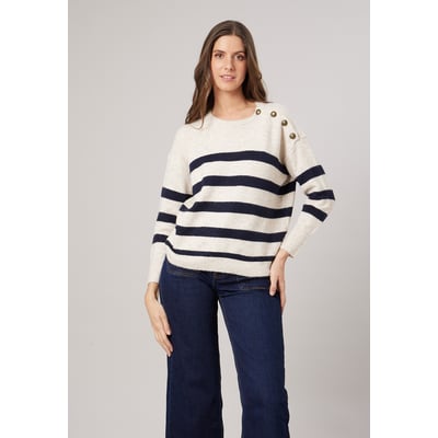 Pull femme rayé FRANCINE DEELUXE