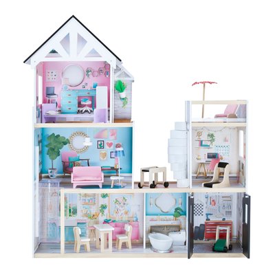 Maison Poupée Enfant Bois DREAMLAND TEAMSON KIDS