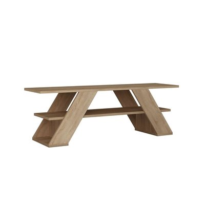 Meuble TV 3 étagères L120 cm - Farfalla CALICOSY