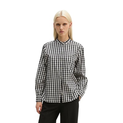 Chemisier à carreaux, coupe regular en flanelle de coton MARC O'POLO