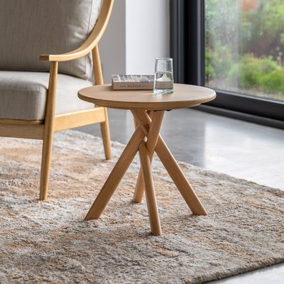 Kieron Round Oak Side Table SO'HOME