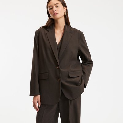 Oversize-Longblazer, weit geschnitten, Signature CLÉANDRE LA REDOUTE COLLECTIONS