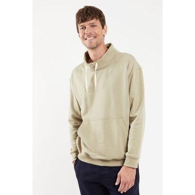 Sweat molletonné col montant en coton HERITAGE ARMOR-LUX