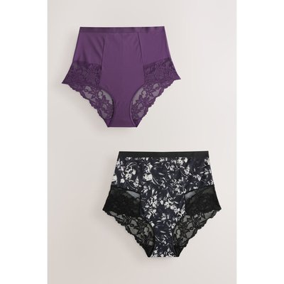 Slip brésilien taille haute, lot de 2 NEXT