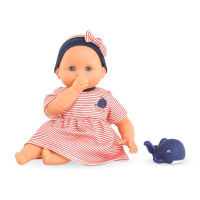 Poupon Bébé Bain Calypso - Baleine COROLLE