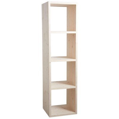 Etagère modulable 4 cases en épicéa 4 cases AUBRY GASPARD
