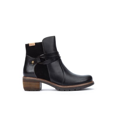 Bottines à talon cuir SAN SEBASTIA PIKOLINOS