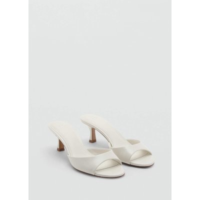 Sandales lanière talon kitten heel MANGO