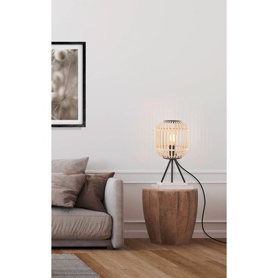 Lampe de table bambou   BORDESLEY EGLO