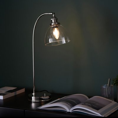 Harris Table Lamp in Bright Nickel ÉDITÉ