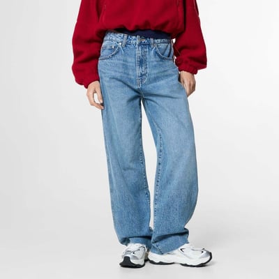 Jean Coupe Large, Taille Moyenne PEPE JEANS