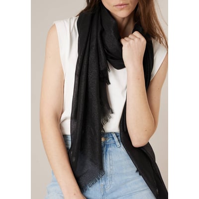 Foulard femme uni finition brillante MEREDITH DEELUXE