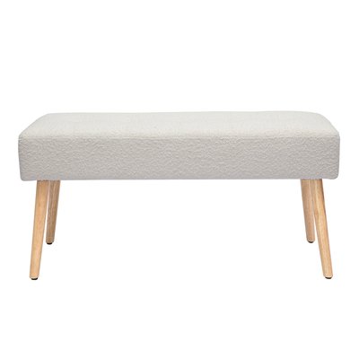 Banc scandinave capitonné L96 cm GUESTA MILIBOO