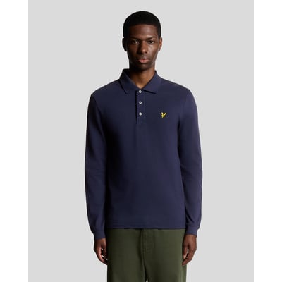 Polo manches longues en coton LYLE & SCOTT