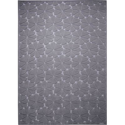 Tapis tufté motif floral à relief ,  FICUS ESPRIT
