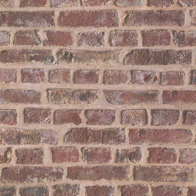 Papier peint LUTECE imprimé briques sablées PARIS DE LUTECE A NOS JOURS