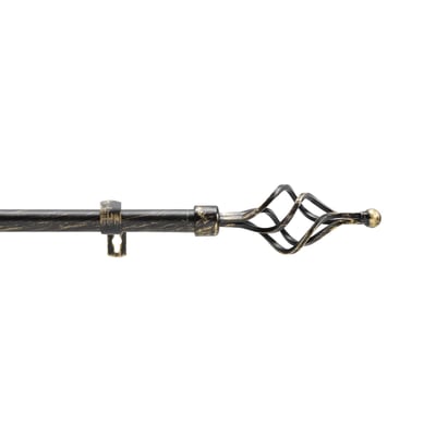 Tringle extensible en kit patiné - 120-210 cm DOUCEUR D'INTÉRIEUR