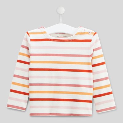 Marinière manches longues en coton BIO GOTS BOUT'CHOU