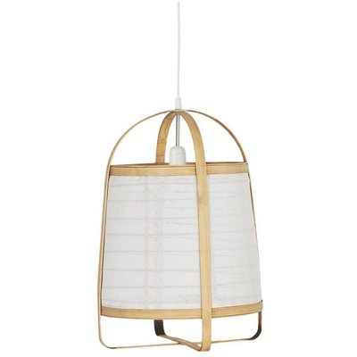 Suspension lanterne bambou tissu IB LAURSEN