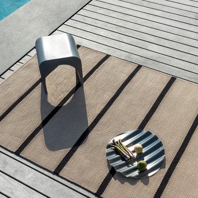Tapis extérieur kilim fait main en PET DECK 2 UN AMOUR DE TAPIS