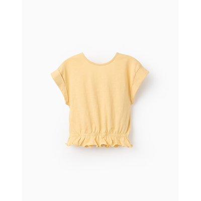 T-shirt de Coton à Manches Kimono ZIPPY