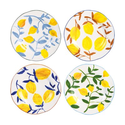 Assiette en céramique (lot de 4) KLEVERING