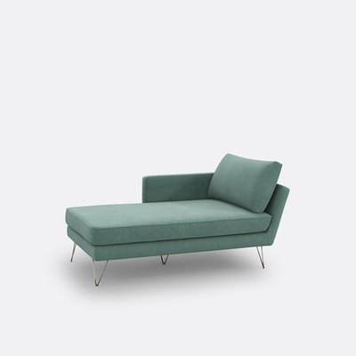 Longchair in fluweel Topim LA REDOUTE INTERIEURS